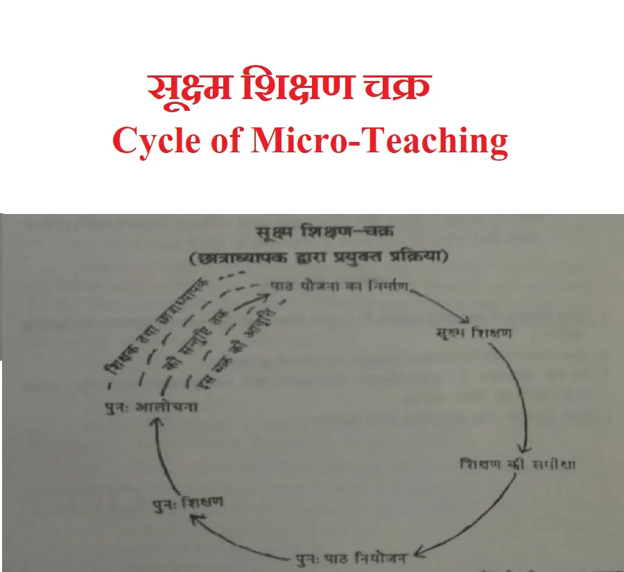 Read more about the article सूक्ष्म शिक्षण चक्र क्या है ?  | Cycle of Micro-Teaching in Hindi